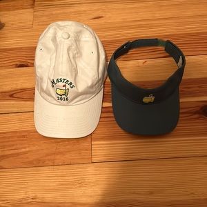 Masters hat and visor